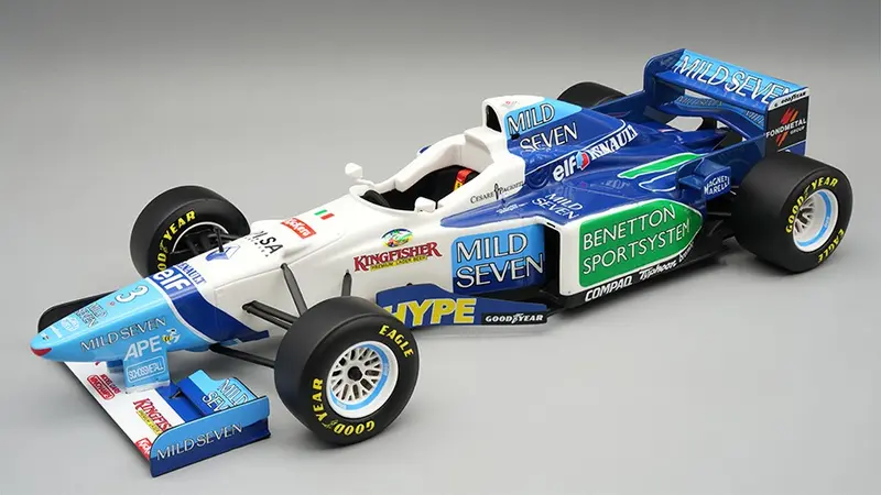 BENETTON B196 N.3 ARGENTINA GP 1996 J.ALESI 1