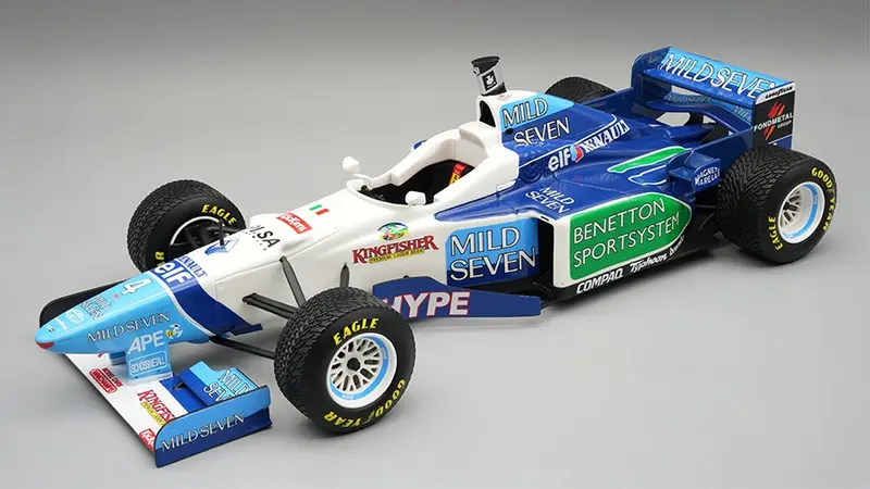 BENETTON B196 N.4 SPAIN GP 1996 G.BERGER 1