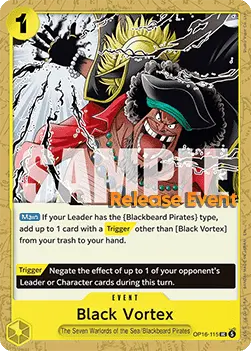 Black Vortex (OP16-115) - Promos