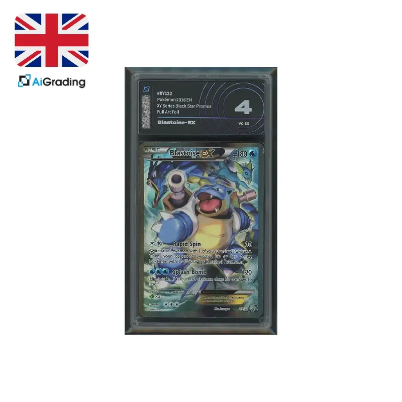 Blastoise EX XY122 | Inglese | AIGRADING 4 | Full Art Promo | Pokémon TCG