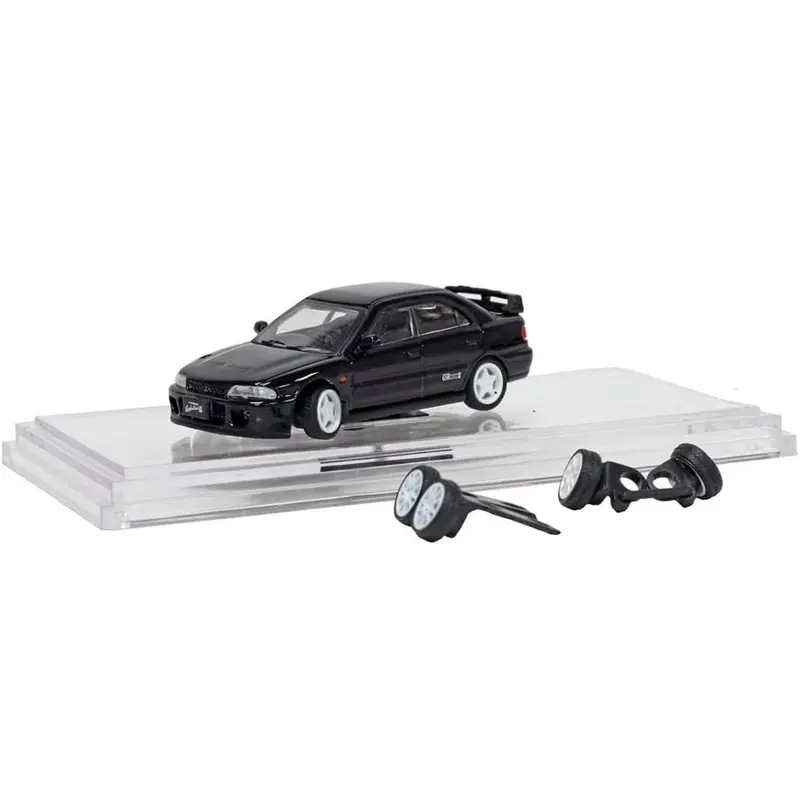 BM Creations - Mitsubishi Lancer Evolution II Black LHD - Scala 1/64 64B0067