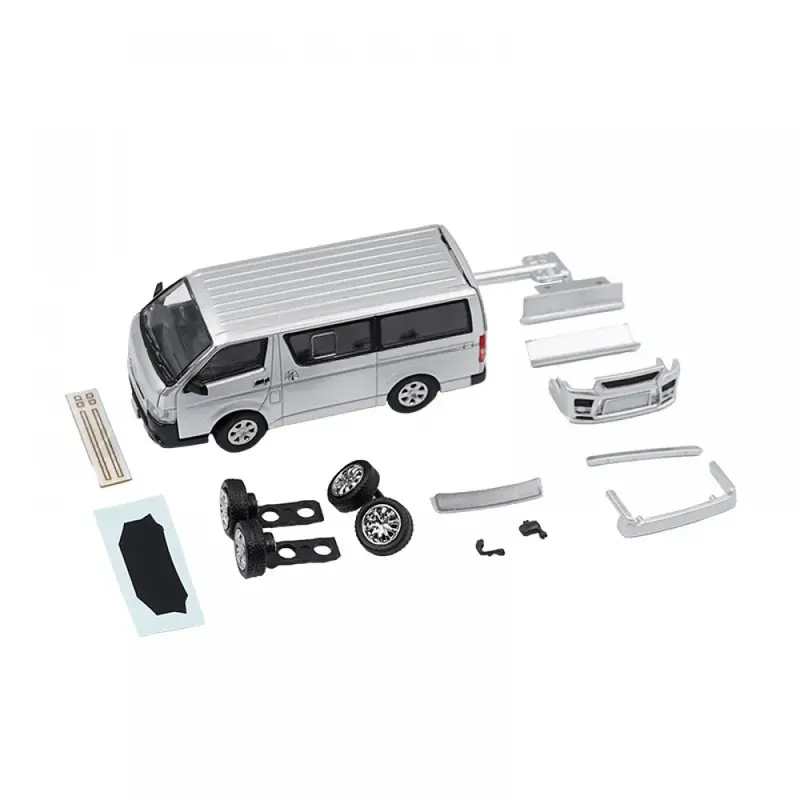 BM Creations - Toyota 2015 Hiace KDH200V Silver LHD - Scala 1/64 64B0149