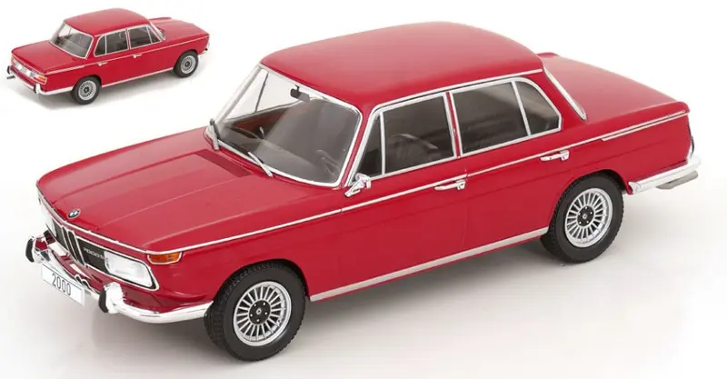 BMW 2000 (TYP 121) 1966 DARK RED 1