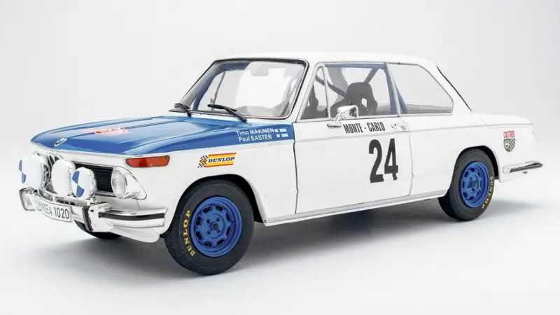 BMW 2002 Ti N.24 RALLY MONTECARLO 1969 NIGHT VERSION MAKINEN-EASTER 1