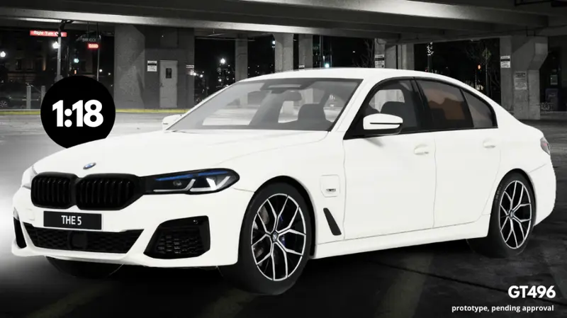 BMW 545E X DRIVE SALOON M SPORT 2023 WHITE 1