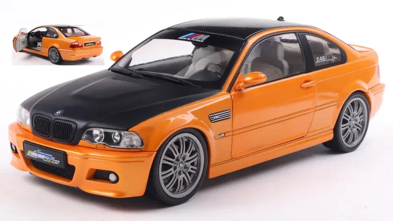 BMW E46 M3 COUPE SOLIDOWORKS 2000 ORANGE 1