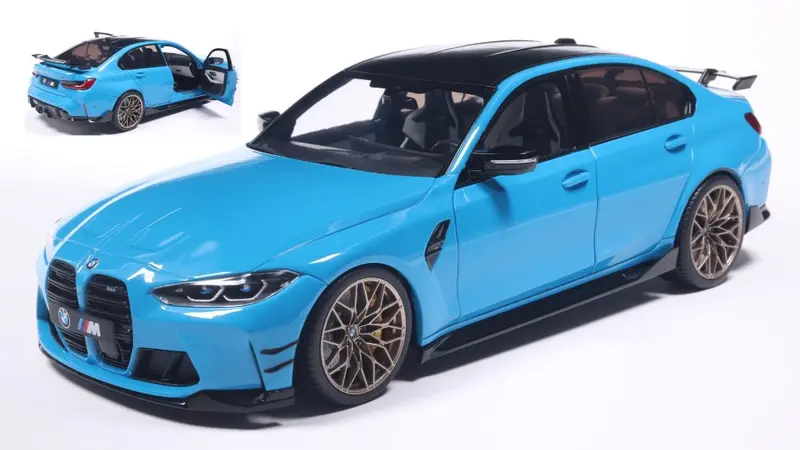 BMW M3 PERFORMANCE PARTSDAYTONA BEACH BLUE 2024 1