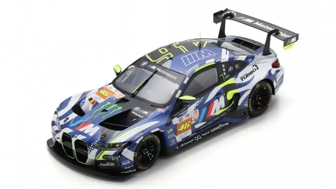 BMW M4 GT3 N.46 24 H LE MANS 2024 V.ROSSI-A.SL HARTHY-M.MARTIN 1