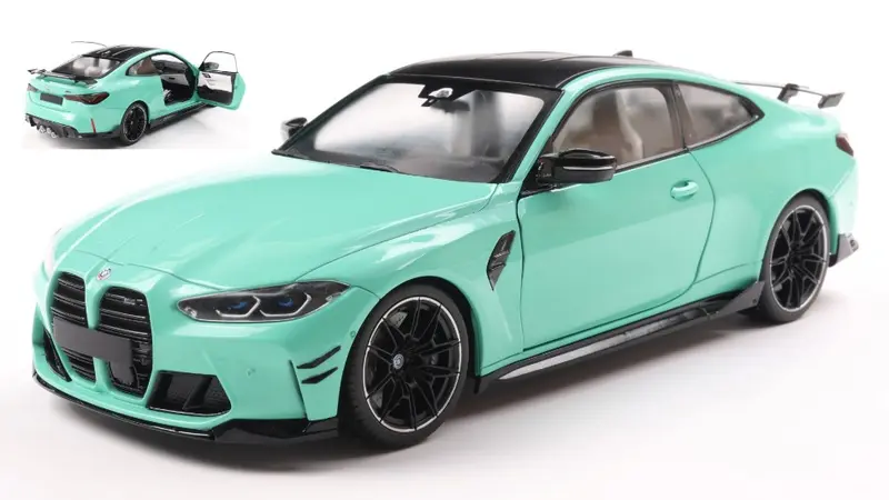 BMW M4 PERFORMANCE PARTSSOLIDO WORKS 2025 TURQUOISE 1