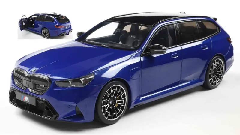 BMW M5 TOURING 2025 MARINA BAY BLUE METALLIC 1