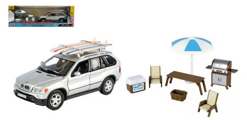 BMW X5 SILVER W/ACCESSOIRES 1