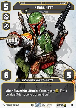 Boba Fett, A Un Prezzo - Tempi Senza Legge