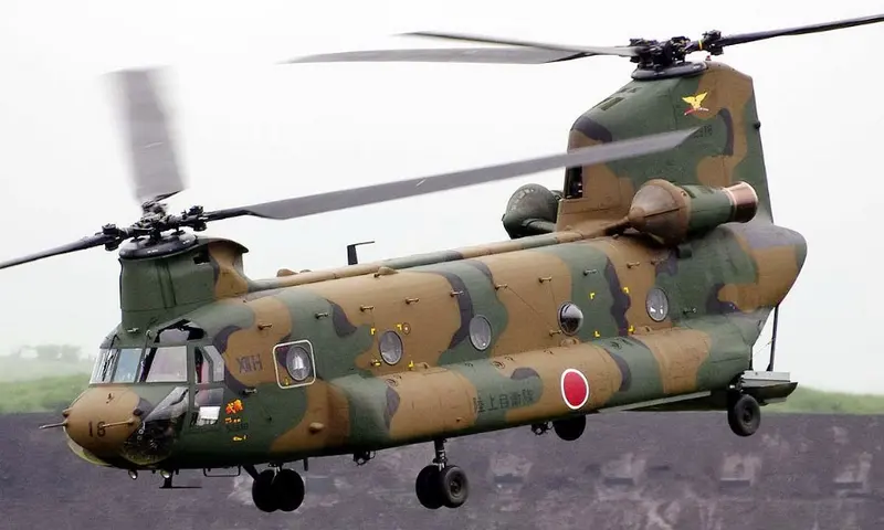 BOEING CHINOOK CH 47J JGSDF 12th BRIGADE 1