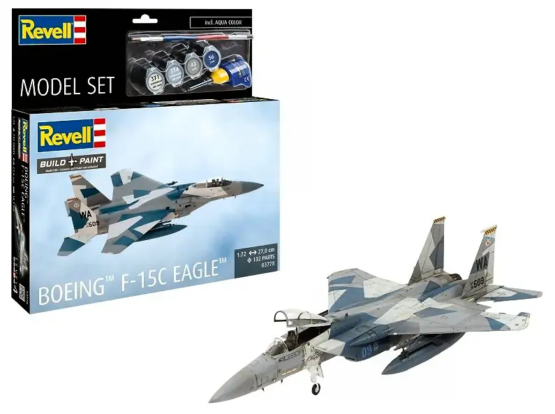 BOEING F-15C EAGLE MODEL SET KIT 1