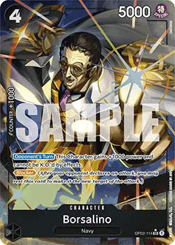 Borsalino (OP02-114) - The Best (Alternate Art) [PRB01-OP02-114]