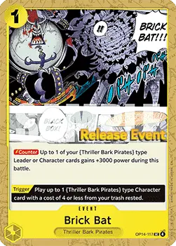 Brick Bat (OP14-117) - Promos