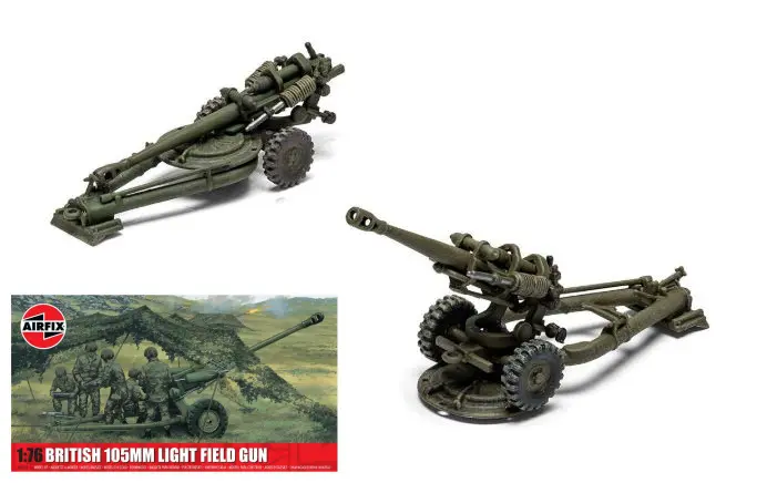 BRITISH 105mm LIGHT FIELD GUN KIT 1