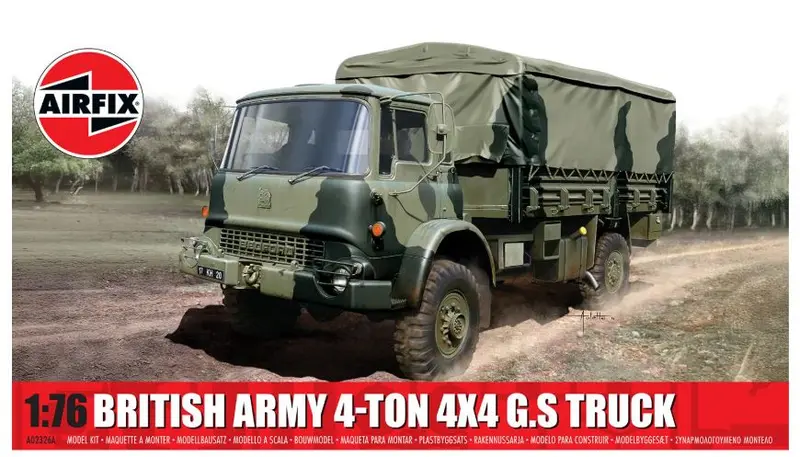 BRITISH ARMY 4-ton 4x4 G.S. TRUCK KIT 1