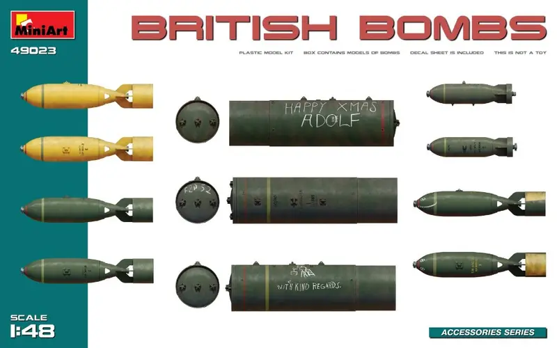 BRITISH BOMBS KIT 1