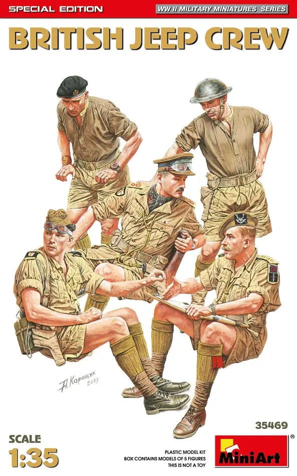 BRITISH JEEP CREW SPECIAL EDITION KIT 1