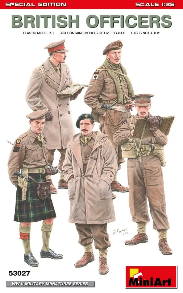 BRITISH OFFICERS SPECIAL EDITION KIT 1
