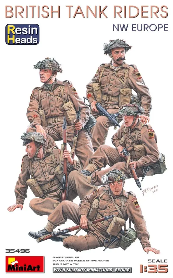 BRITISH TANK RIDERS (NW EUROPE) KIT 1