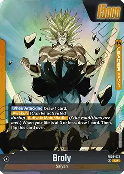 Broly // Broly (FB08-073) - Story Booster 01 [Fusion World] (Leader) [ST01-FB08-073]