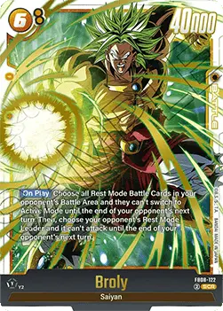 Broly (FB08-122) - Saiyan's Pride [Fusion World] (Secret Rare) [FB08-122]