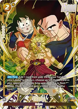 Broly (ST01-049) - Story Booster 01 [Fusion World] (Alternate Art) [ST01-049]