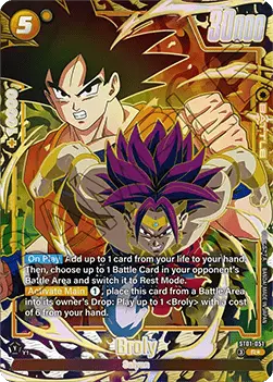 Broly (ST01-051) - Story Booster 01 [Fusion World] (Alternate Art) [ST01-051]