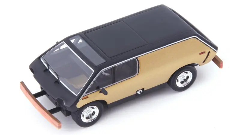 BRUBAKER BOX VAN 1972 GOLD-BLACK 1