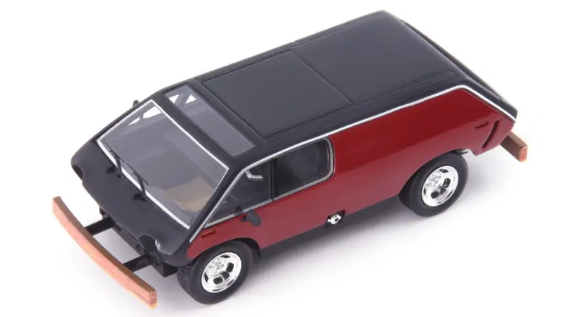 BRUBAKER BOX VAN 1972 RED-BLACK 1