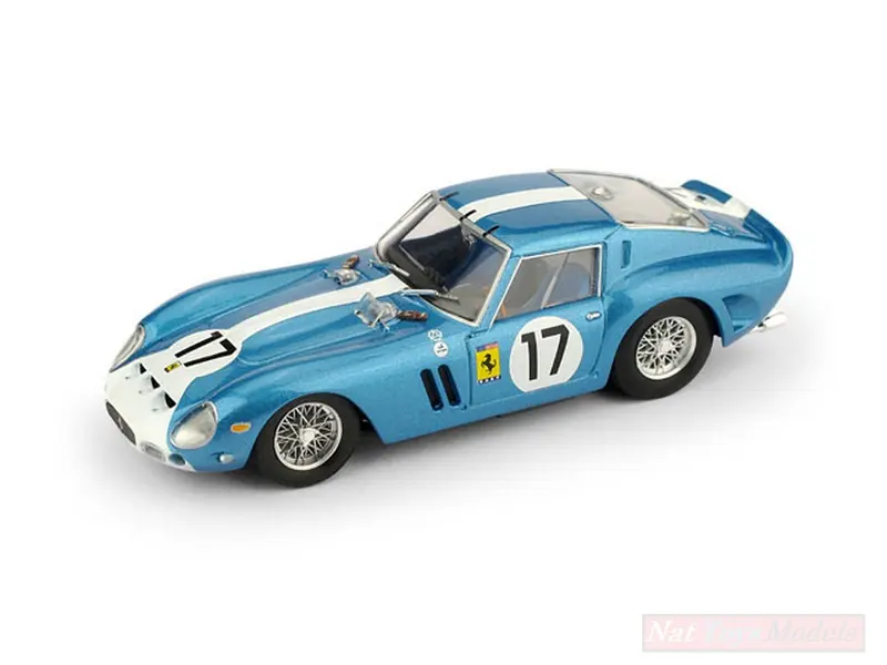 BRUMM BM0532 FERRARI 250 GTO N.17 6th LM 1962 GROSSMAN-FIREBALL ROBERTS 1