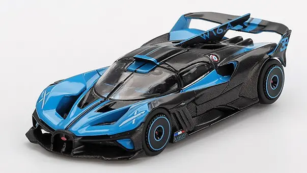 BUGATTI BOLIDEPRESENTATION BLACK AND BLUE 2024 1