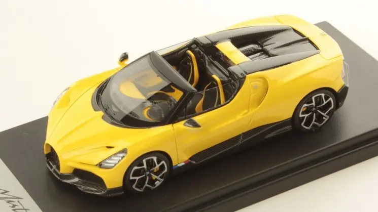 BUGATTI W16 MISTRAL YELLOW 1