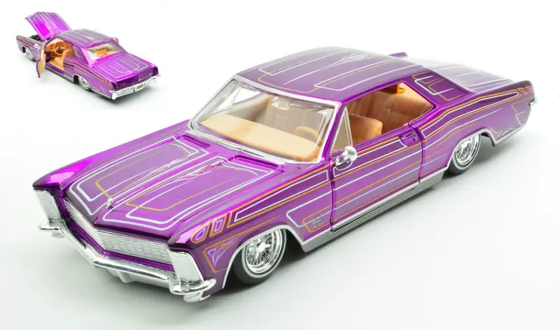BUICK RIVIERA 1965 VIOLET 1