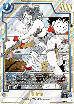 Bulma (FB06-035) - Manga Booster 01 [Fusion World] (Alternate Art) [SB01-FB06-035]
