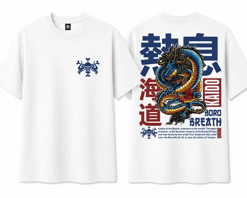 BZTEE T-Shirt Kaido of the Beasts One Piece – Edizione Limitata ZillerStore (100 pezzi)