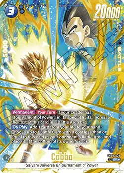 Cabba (FB08-029) - Saiyan's Pride [Fusion World] (Alternate Art) [FB08-029]