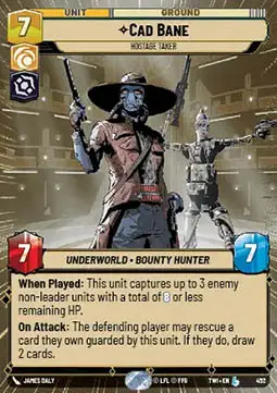 Cad Bane, Sequestratore Di Ostaggi - Il Crepuscolo della Repubblica