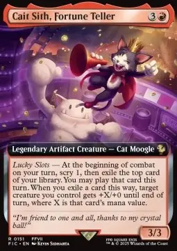Cait Sith, Fortune Teller - Commander