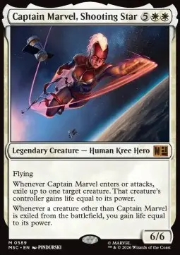 Captain Marvel, Shooting Star - Commander