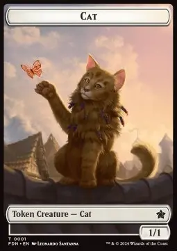 Cat Token (W 1/1) // Cat Token (W 2/2) - Fondamenti di Magic