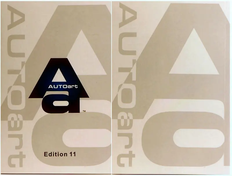 CATALOGO MODELLISMO AUTO ART EDIZIONE 11 PAG.167 AUTOART AACAT2015