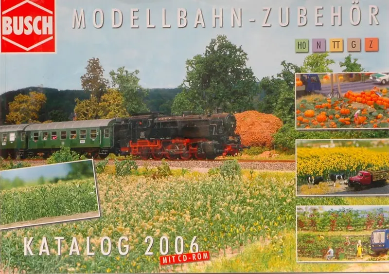 CATALOGO MODELLISMO BUSCH 2006 C/CD ROM PAG.187 BUSCH BCAT2006