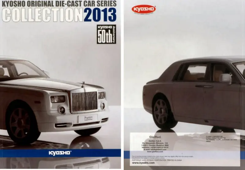 CATALOGO MODELLISMO KYOSHO DIE CAST 2013 PAG.55 KYOSHO KYCAT2013
