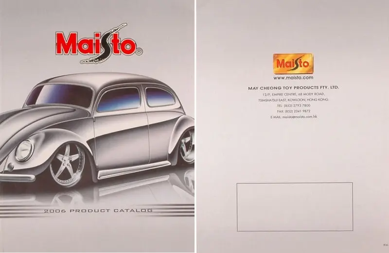 CATALOGO MODELLISMO MAISTO 2006 PAG.175 MAISTO MICAT2006