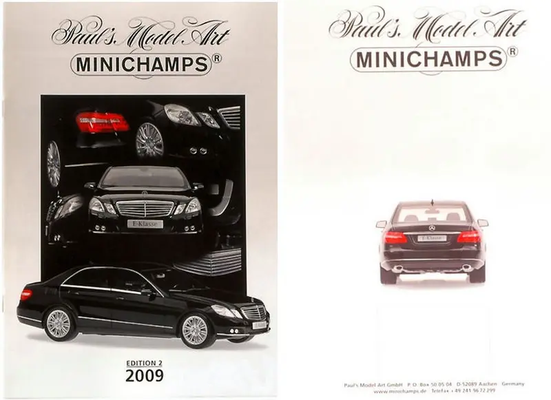 CATALOGO MODELLISMO MINICHAMPS 2009 EDITION 2 PAG.23 MINICHAMPS PMCAT2009-2