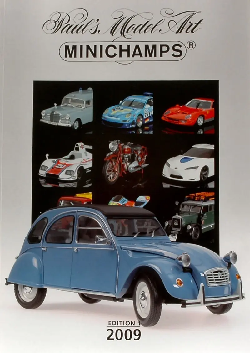 CATALOGO MODELLISMO MINICHAMPS 2009 MINICHAMPS PMCAT2009