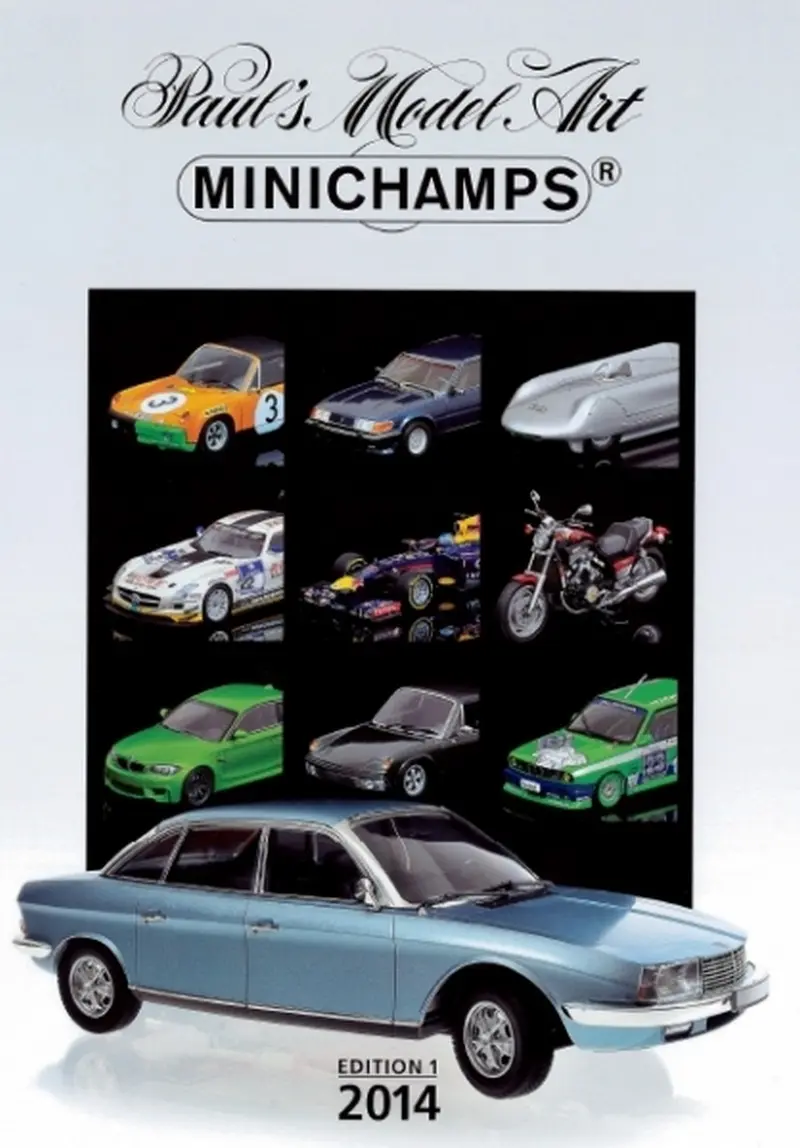 CATALOGO MODELLISMO MINICHAMPS 2014 PAG.155 MINICHAMPS PMCAT2014